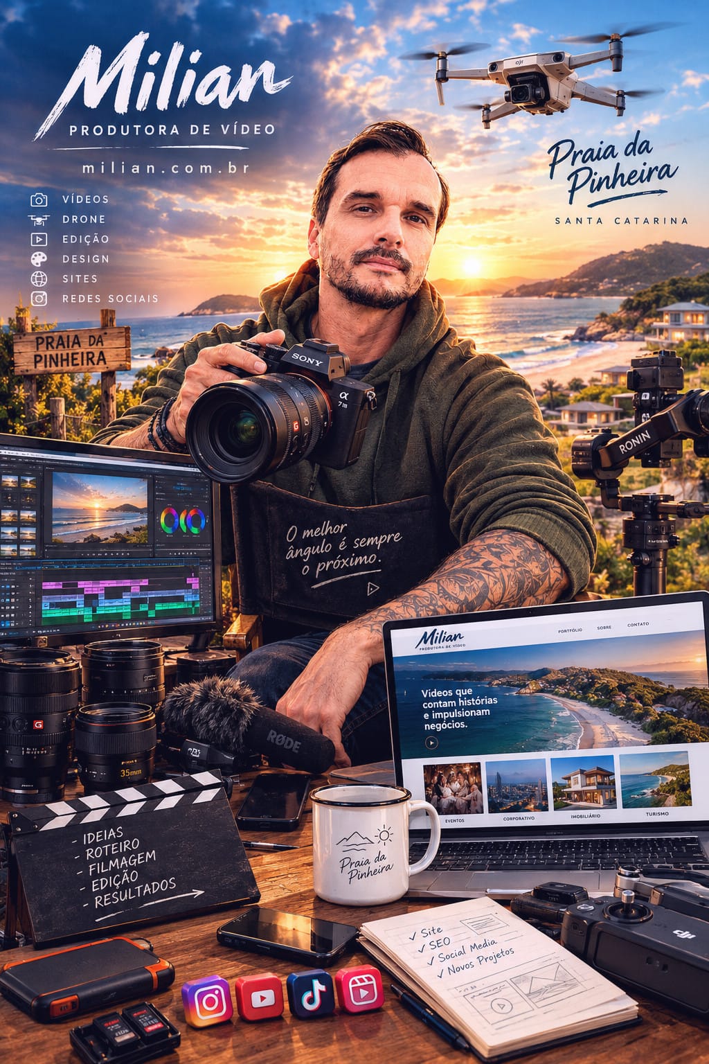 filmagem profissional em florianopolis